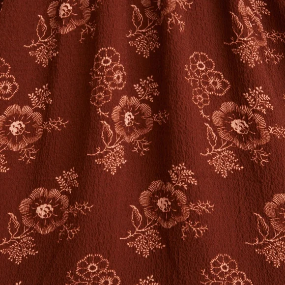 NWOT LucieV-Neck smocked Midi Dress,‎ Small Size - Picture 6 of 12